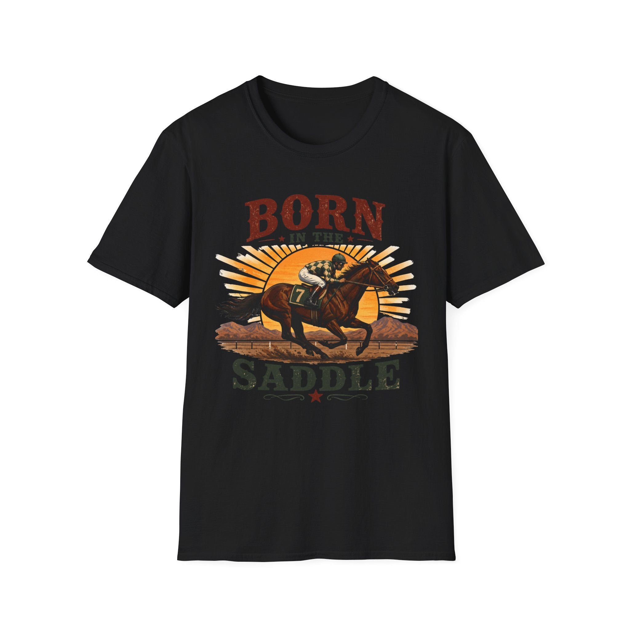 Born In The Saddle T-Shirt